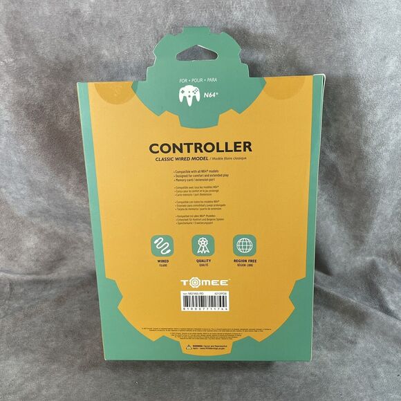 TOMEE N64 Controller Red New Sealed - Picture 2 of 4